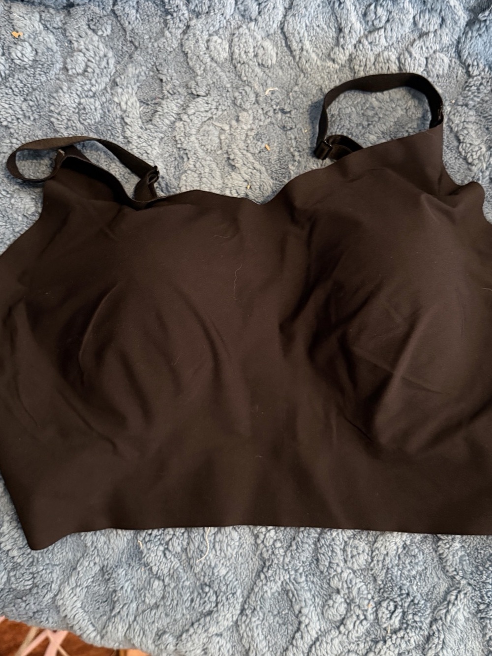 okko Black Crop Top Brami